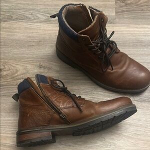 Men's Brown Leather Boots